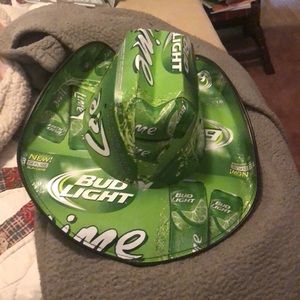 Bud Light Lime Cowboy hat